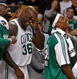 Shaquille O'Neal Signed Boston Celtics Jersey (Players Ink QR Code) 4xNBA Champ