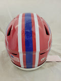 JAMES COOK SIGNED BUFFALO BILLS THROWBACK SPEEDFLEX AUTHENTIC HELMET BECKETT QR