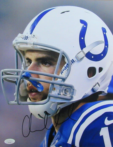Andrew Luck Autographed 11x14 Photo Indianapolis Colts JSA