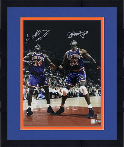 Autographed Patrick Ewing Knicks 16x20 Photo Fanatics Authentic COA
