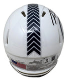 Pat Freiermuth Signed Pittsburgh Steelers Salute To Service Mini Helmet BAS