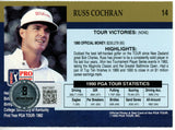 Russ Cochran Autographed 1990 Pro Set #14 Trading Card Beckett 44839