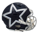 Tyron Smith Signed Dallas Cowboys Speed Authentic AMP NFL Helmet