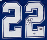 Emmitt Smith Signed Dallas Cowboys Mitchell & Ness Throwback NFL Legacy Jersey