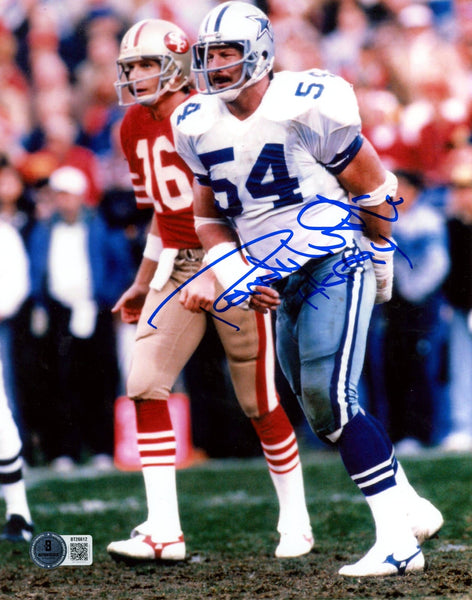 Randy White Autographed/Signed Dallas Cowboys 8x10 Photo HOF Beckett 56693