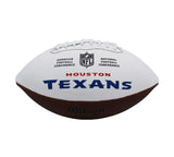 Nico Collins Signed Houston Texans Speed Embroidered White NFL Football