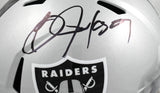 Bo Jackson Autographed Raiders F/S Speed Helmet - Beckett W Hologram