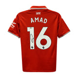 Amad Diallo Signed Manchester United 2026-27 Soccer Jersey #16 with Beckett COA