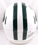 Darrelle Revis Signed Jets F/S 98-18 Speed Authentic Helmet w/HOF-Beckett W Holo