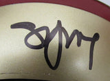 Dwight Clark/Steve Young Signed/Auto 49ers Mini Football Helmet JSA 213102