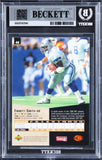 Cowboys Emmitt Smith Signed 1995 SP #44 Card Auto Grade Gem Mint 10! BAS Slabbed