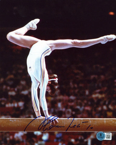 Nadia Comaneci Authentic Signed 8x10 Vertical Photo Autographed BAS 2
