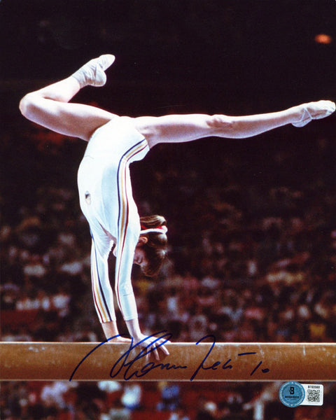 Nadia Comaneci Authentic Signed 8x10 Vertical Photo Autographed BAS 2