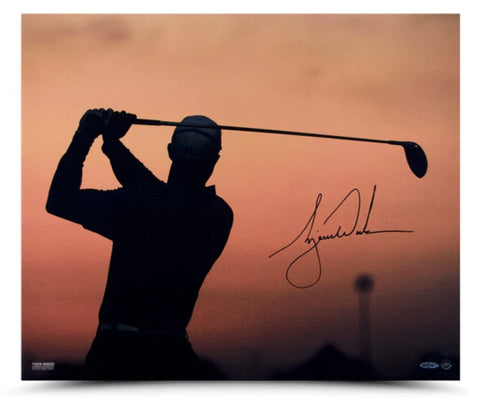 Tiger Woods Autographed "Sunrise" 20" x 24" Photograph UDA