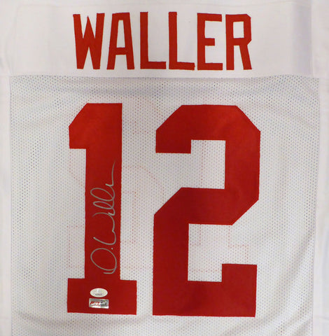 New York Giants Darren Waller Autographed Signed White Jersey JSA #WA836279