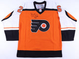 Brian Propp 2xSigned Flyers CCM Jersey w/ Multiple Inscriptions (Beckett)