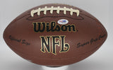 Terry Bradshaw HOF Signed/Autographed Wilson NFL Football Steelers PSA/DNA 12307