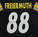 Steelers PAT FREIERMUTH Signed Custom Replica Black Pittsburgh Jersey AUTO - BAS