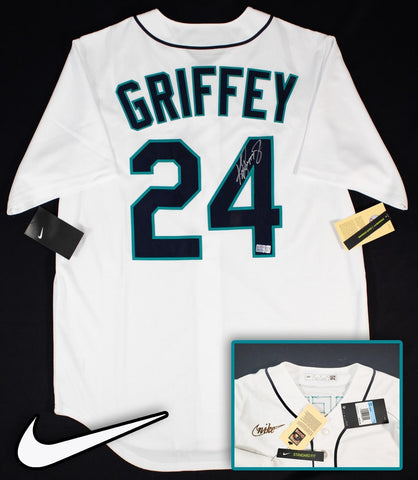 Ken Griffey Jr. Signed Nike Cooperstown Collection Seattle Mariners Jersey