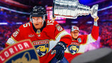 Anton Lundell Signed Florida Panthers Jersey (Beckett) 2xStanley Cup Champ24&25