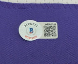 Jack Bech Signed LSU Tigers Jersey (Beckett) 2025 Raiders 2nd Round Pick W.R.