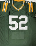 CLAY MATTHEWS Signed Replica Green Stat Jersey - Green Bay Packers - BAS