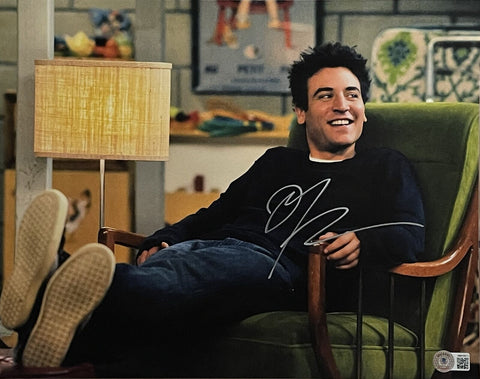 Josh Radnor Autographed/Signed How I Met Your Mother 11x14 Photo Beckett 46826