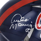Archie Manning and Eli Manning Ole Miss Rebels Dual-Signed Navy Authentic Helmet