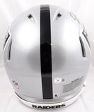 Josh Jacobs Autographed Raiders F/S Speed Authentic Helmet #8- Beckett W Holo