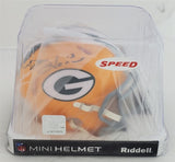 Don Horn Signed Green Bay Mini Helmet (JSA COA) Packers #2 QB behind Bart Starr