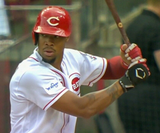 Will Benson Signed Cincinnati Reds Jersey (JSA) Reds Rookie Outfielder