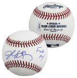 Braves John Rocker "F*** NY!" Signed Robert Manfred OML Baseball JSA #CE86202