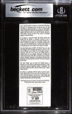 Ray Lewis Signed Baltimore Ravens 10/9/05 Slab Ticket 7 Grade Beckett 37449