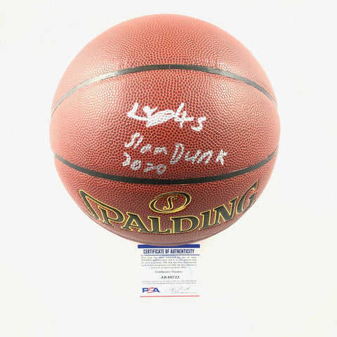 DERRICK JONES JR Signed Basketball PSA/DNA Chicago Bulls Autographed