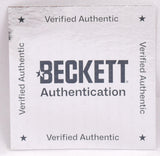 JJ Watt Autographed White College Style Jersey-Beckett W Hologram *Black