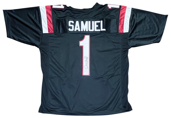 DEEBO SAMUEL SIGNED SOUTH CAROLINA GAMECOCKS #1 BLACK JERSEY BECKETT