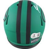 Brett Favre Autographed Green Bay Packers Rave Mini Helmet Beckett Witness 49235