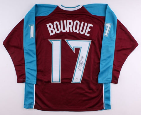 Rene Bourque Signed Avalanche Jersey (Beckett) Playing career 2004-present