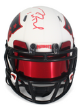 Tom Brady Autographed Patriots Lunar Eclipse Mini Speed Helmet w/ Visor Fanatics