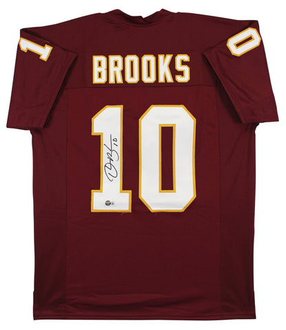 FSU Derrick Brooks Authentic Signed Maroon Pro Style Jersey Signed on #1 BAS Wit