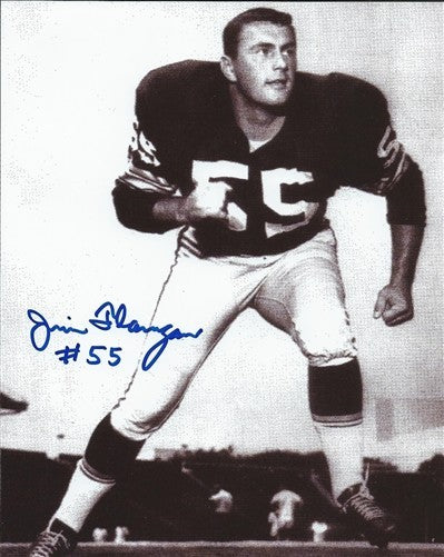 Green Bay Packers Super Bowl Champ JIM FLANIGAN Signed 8x10 Photo #1 AUTO