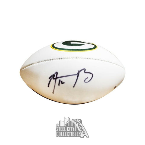 Aaron Rodgers Autographed Green Bay Packers Football - Fanatics