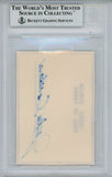 Jocko Conlon Hall Of Famer Autographed Cut Boston Braves Beckett Slab 38443