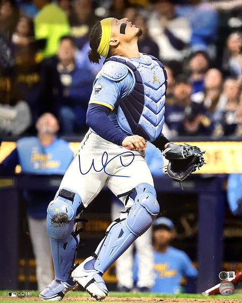 Milw. Brewers Catcher WILLIAM CONTRERAS Signed 16X20 Photo #11 AUTO - BAS