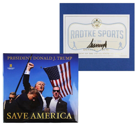 Donald J. Trump Signed First Edition "Save America" Book