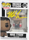 MIKE TYSON AUTOGRAPHED FUNKO POP VINYL FIGURINE #01 BECKETT BAS WITNESS 237082