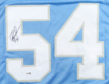Chris Spielman Signed Detroit Lions Jersey (JSA) Motown Linebacker 1988 / 1996