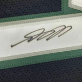 FRAMED Autographed/Signed DESEAN JACKSON 33x42 Philadelphia Black Jersey PSA COA