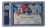 Mackenzie Blackwood Signed 2015 In The Game #ETA-MB1 Devils Hockey Card PSA/DNA