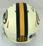 Packers CHRISTIAN WATSON Signed Riddell RIVALRY Speed Mini Helmet AUTO - BAS